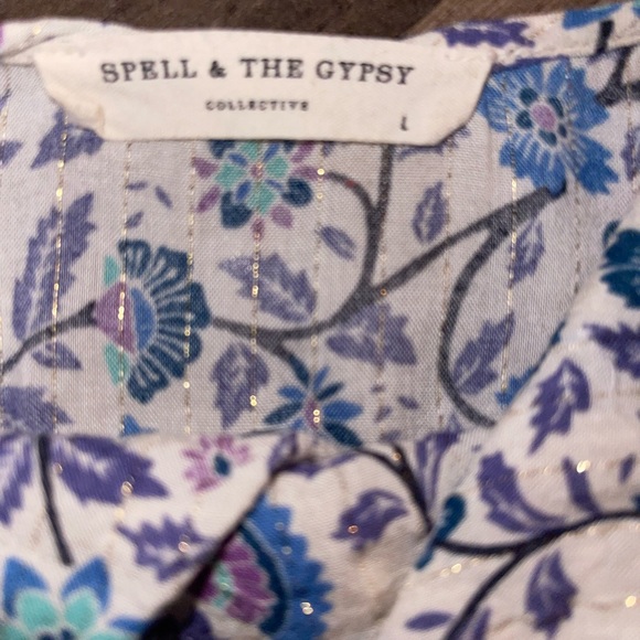 SOLD!SPELL DAHLIA STRAPPY SIZE L (Oversized) - Picture 8 of 10